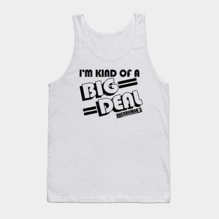 Anchorman I'm Kind Of A Big Deal Line Title Logo Tank Top